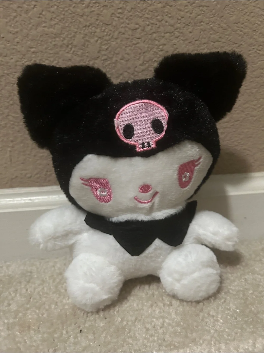 Plush Toy Of Kuromi From Sanrio